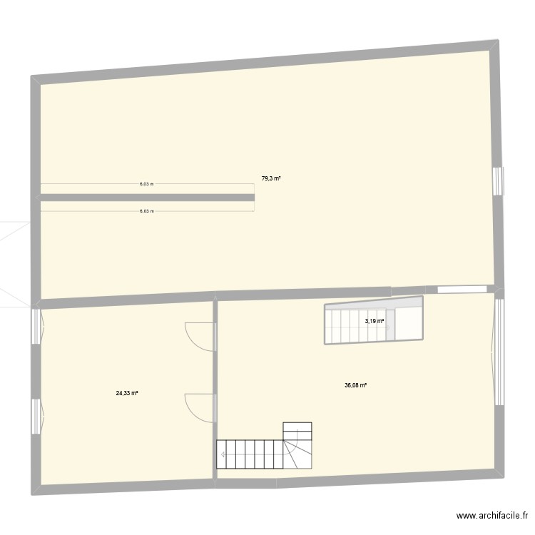Maison François Marie - Varize. Plan de 18 pièces et 336 m2
