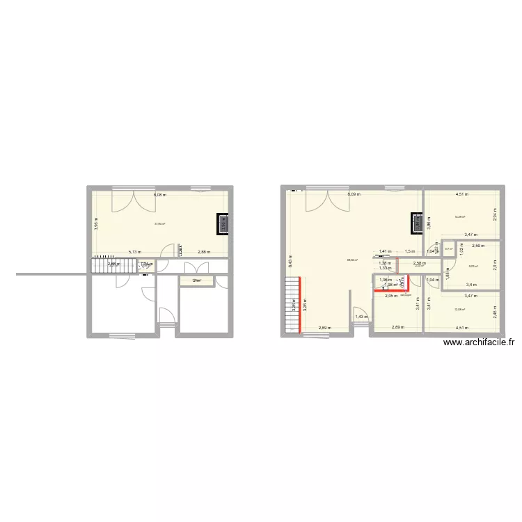 Desfontaines. Plan de 