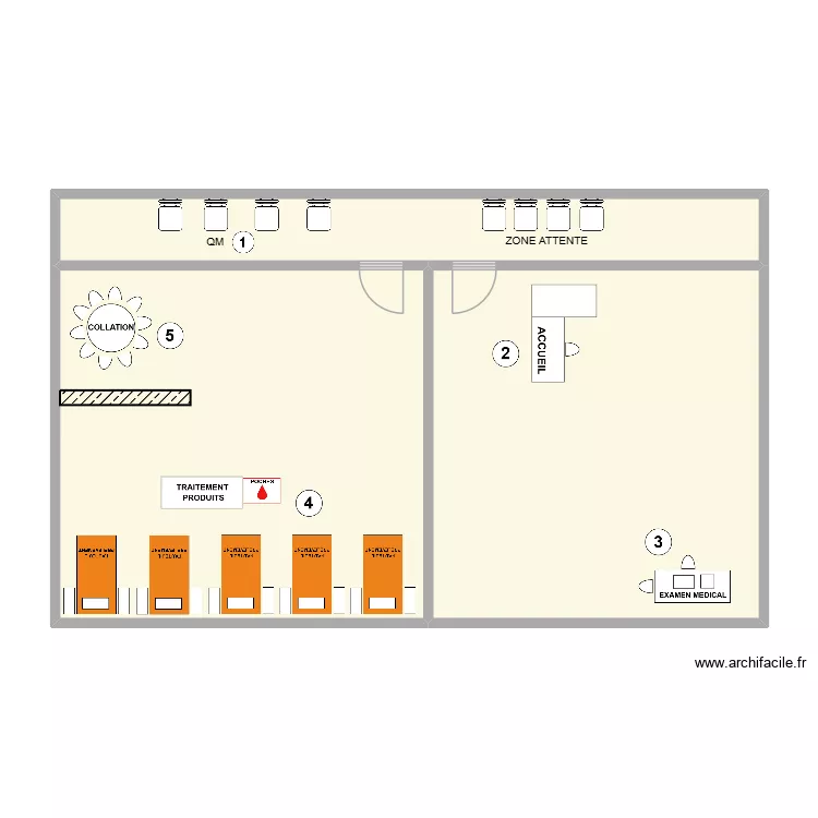 IMP Ecole Clinique Secondaire. Plan de 