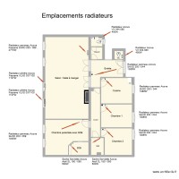 16 Ecoles Emplacement radiateurs