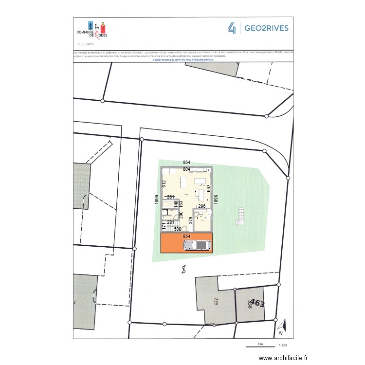 462 new 2. Plan de 4 pièces et 81 m2