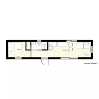 plan de container 40 pieds