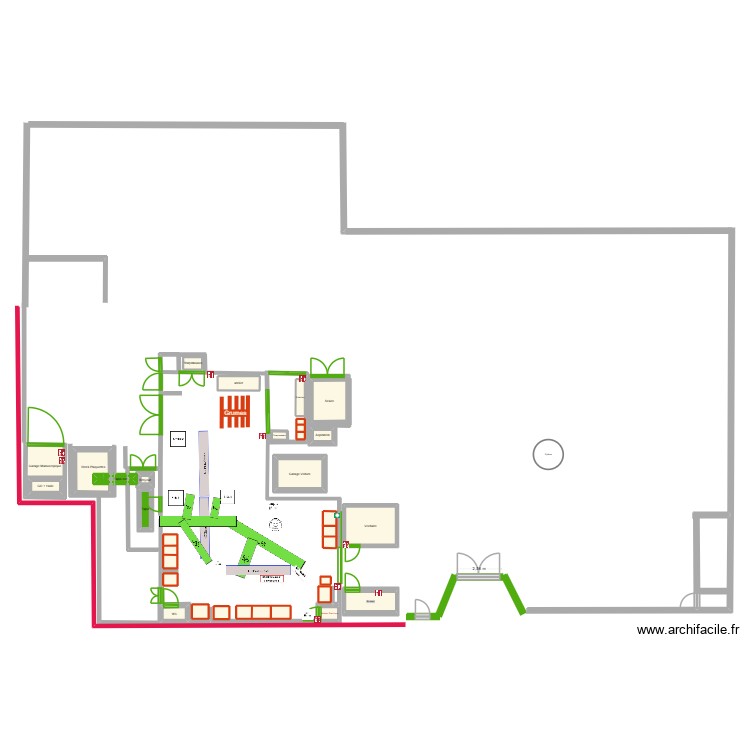Sarl Penning. Plan de 0 pièce et 0 m2