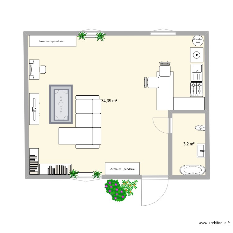 APPART LEA. Plan de 0 pièce et 0 m2