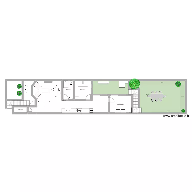 Londres. Plan de 6 et 126 m² Londres. Plan de 6 et 126 m²