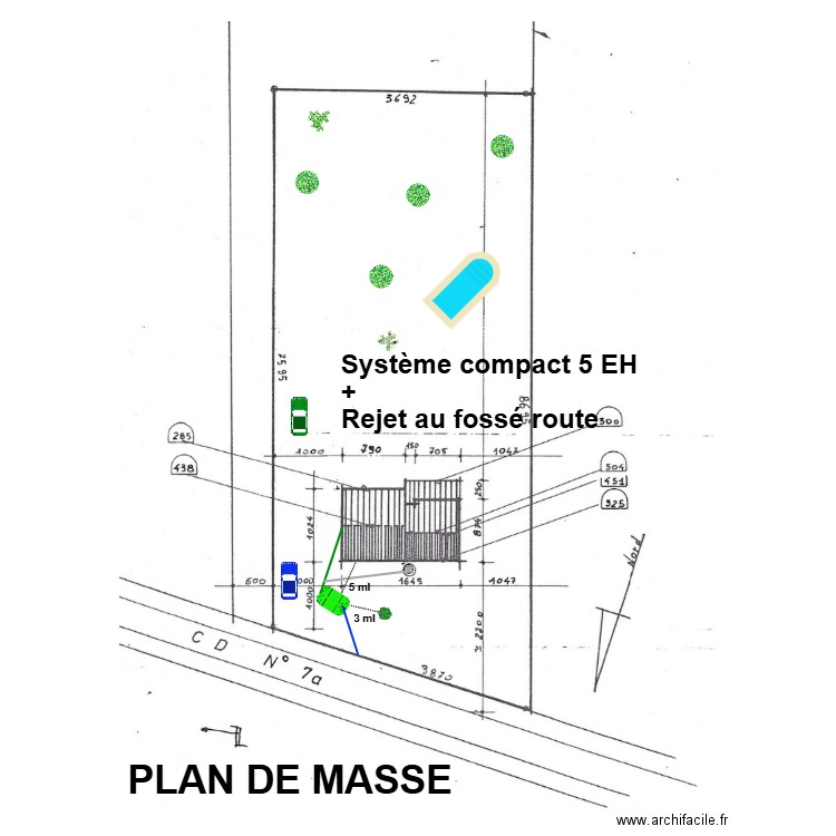 Jarreau. Plan de 0 pièce et 0 m2