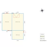 R&eacute;partition des locaux et ouvertures