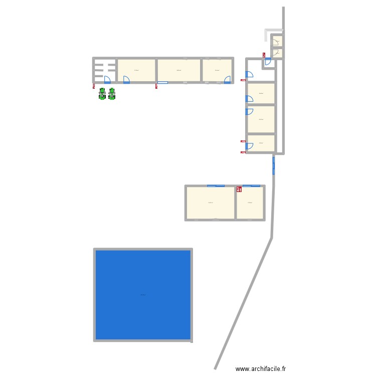 AGARROUJ. Plan de 0 pièce et 0 m2