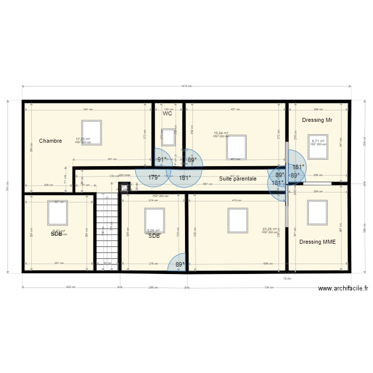 PROJET MARGENCY fille. Plan de 0 pièce et 0 m2