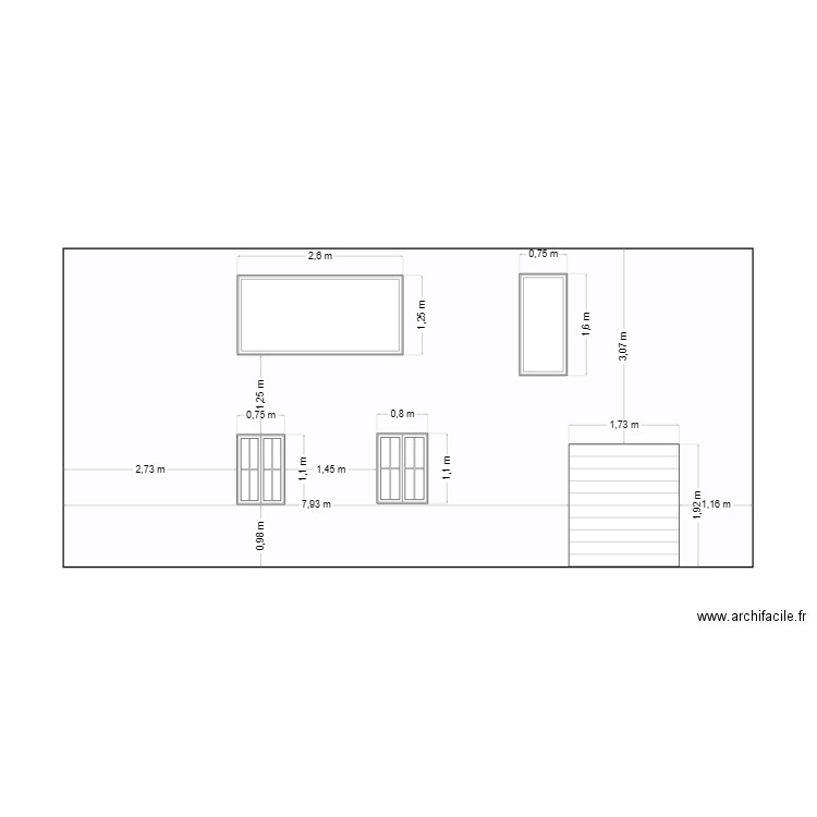 Sud. Plan de 0 pièce et 0 m2
