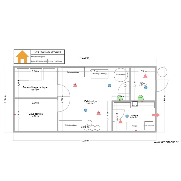 EARL TRESILLARD B2. Plan de 0 pièce et 0 m2