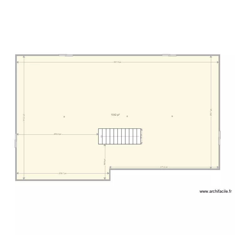 8 Plan bas original. Plan de 