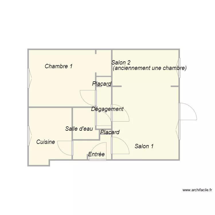 Croquis DARROMAN. Plan de 