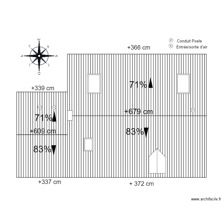 Toiture (Après). Plan de 0 pièce et 0 m2