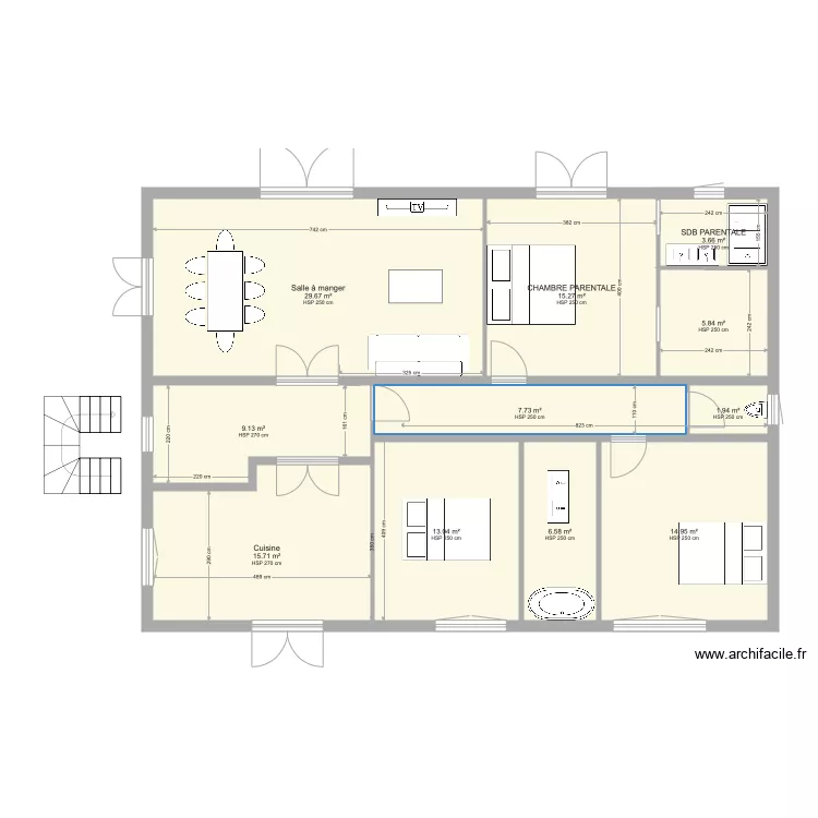 N1B. Plan de 