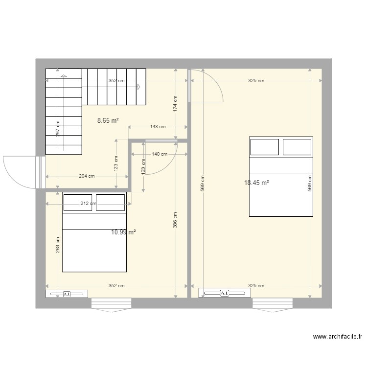 haut vieille partie 2eme. Plan de 0 pièce et 0 m2