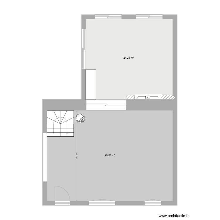 salon 6. Plan de 