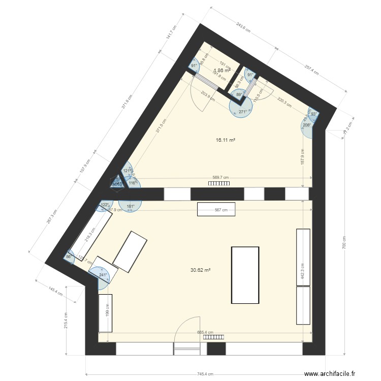 PARIS ABESSES . Plan de 0 pièce et 0 m2