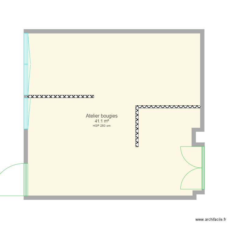 atelier bougie 1. Plan de 0 pièce et 0 m2