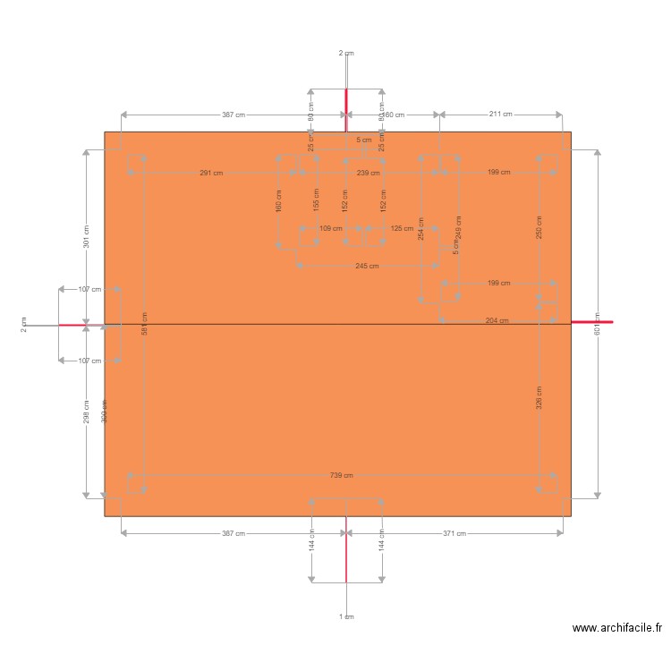 TOITURE. Plan de 0 pièce et 0 m2