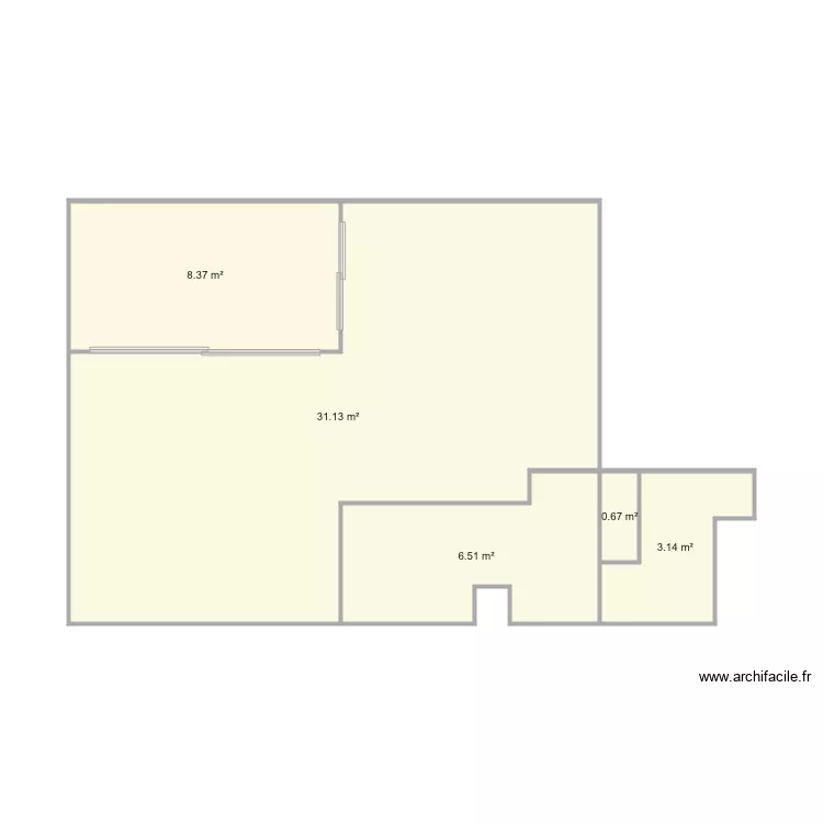 T2 origine Martial. Plan de 