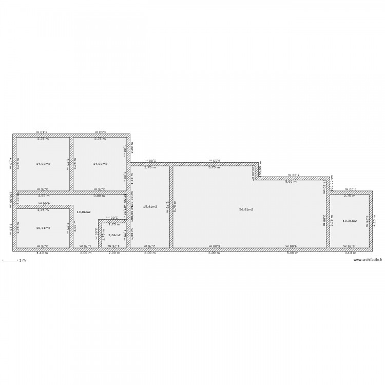 rdechausser. Plan de 0 pièce et 0 m2