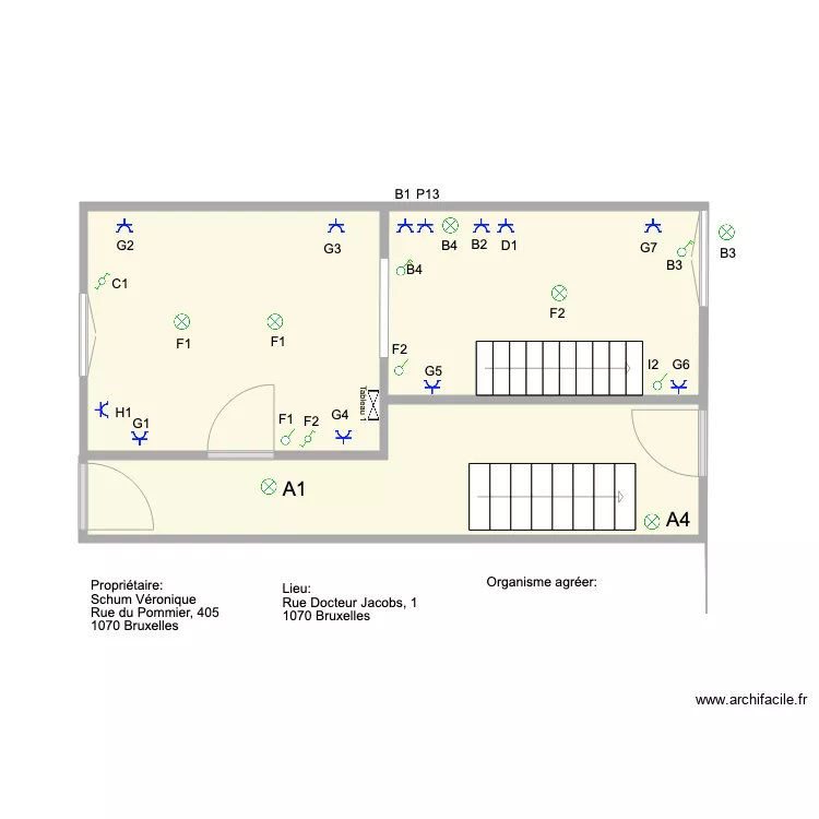 Rez Docteur Jacobs V2. Plan de Rez Docteur Jacobs V2. Plan de