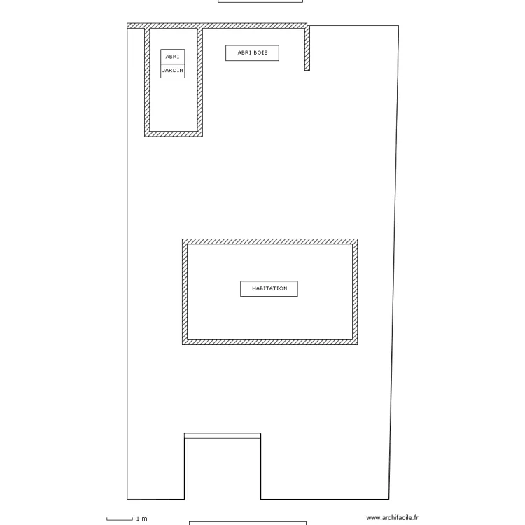 PLANTATION ABRI JARDIN ET BOIS. Plan de PLANTATION ABRI JARDIN ET BOIS. Plan de
