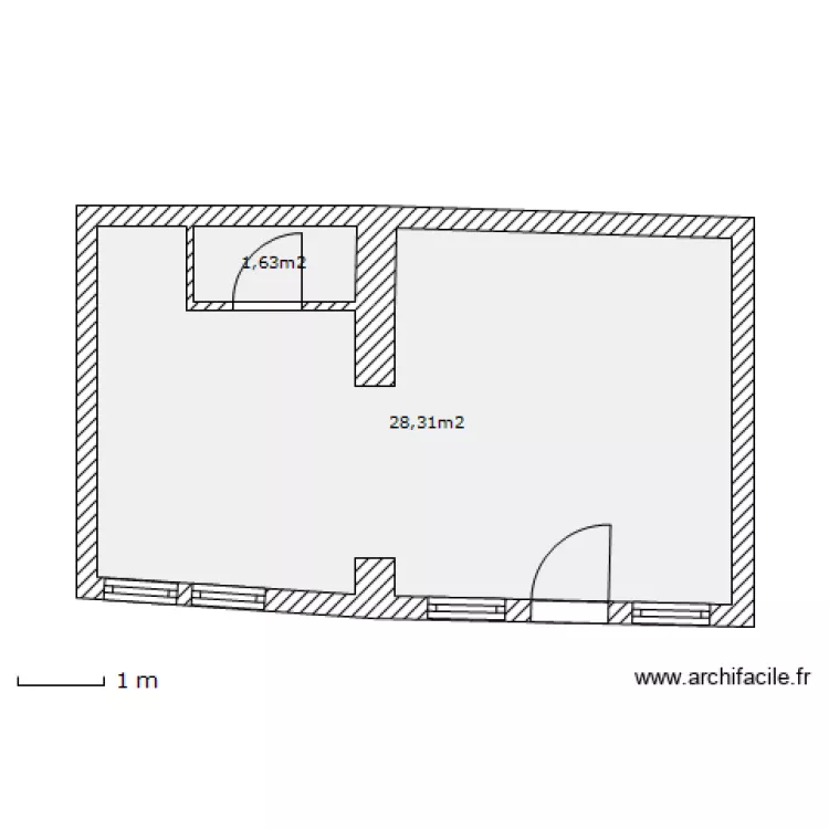 HOFFMANN - SCHILTIGHEIM (ANIM'SON). Plan de 