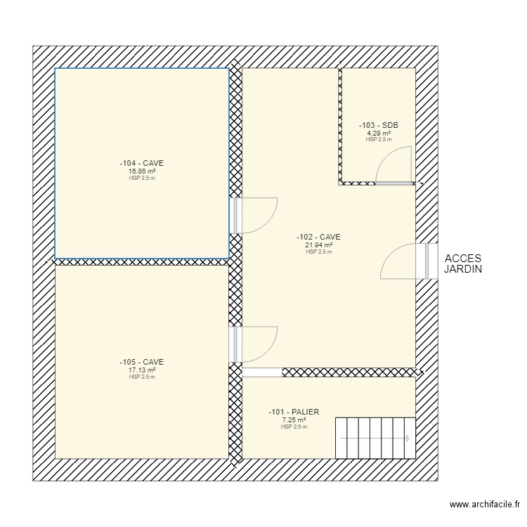 MONDELANGE SADOCCO R Niv SSOL CAVES. Plan de 0 pièce et 0 m2