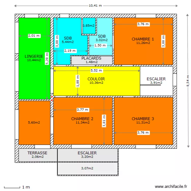 LUYNES ETAGE. Plan de LUYNES ETAGE. Plan de