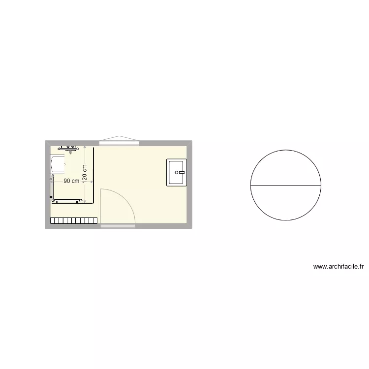 MEURET SDB projet2. Plan de MEURET SDB projet2. Plan de