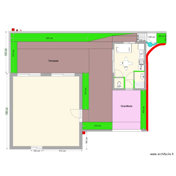 PDM PC4. Plan de 0 pièce et 0 m2