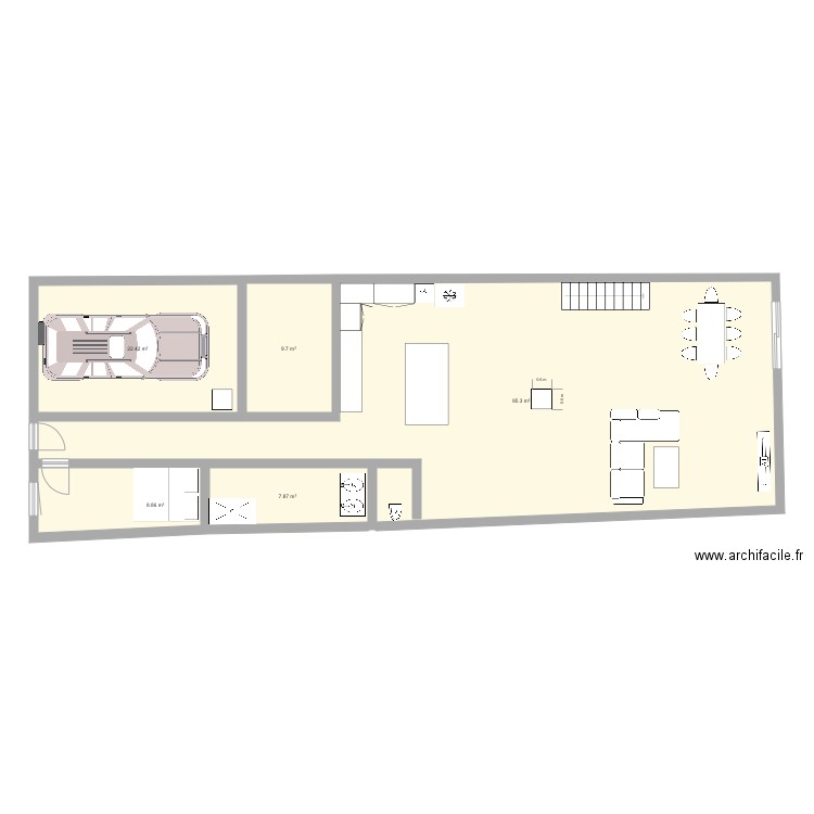 Rdc. Plan de 0 pièce et 0 m2