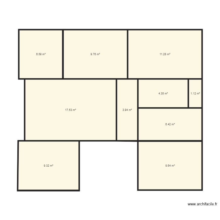 VALLON DE RIGOUMEL. Plan de 0 pièce et 0 m2