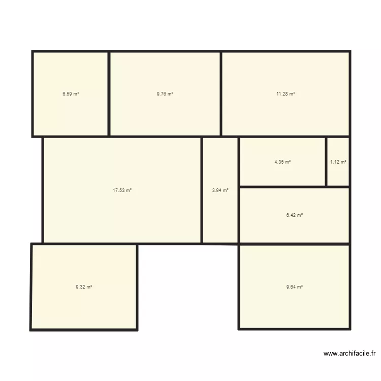 VALLON DE RIGOUMEL. Plan de VALLON DE RIGOUMEL. Plan de