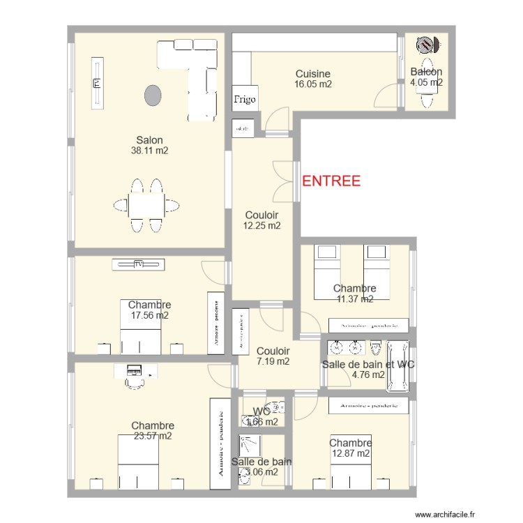 VANZO. Plan de 0 pièce et 0 m2