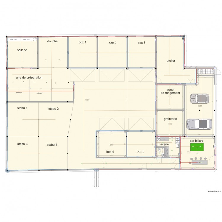 hangarv3. Plan de 0 pièce et 0 m2