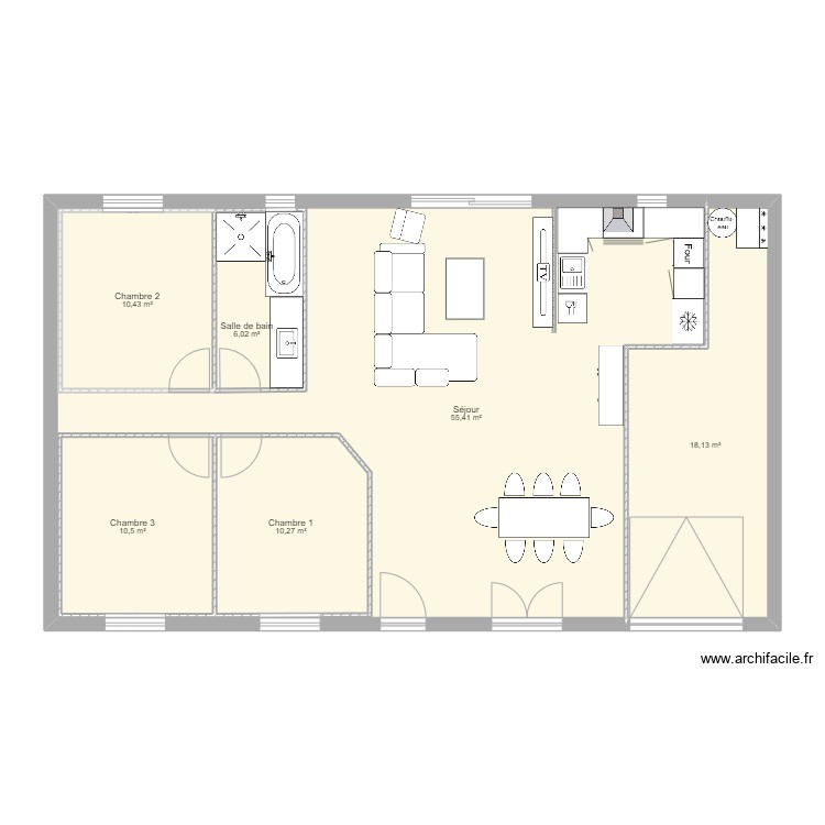 Maison. Plan de 0 pièce et 0 m2 Maison. Plan de 0 pièce et 0 m2