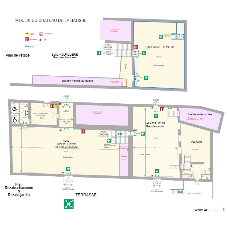 Moulin La Batisse 7. Plan de 0 pièce et 0 m2