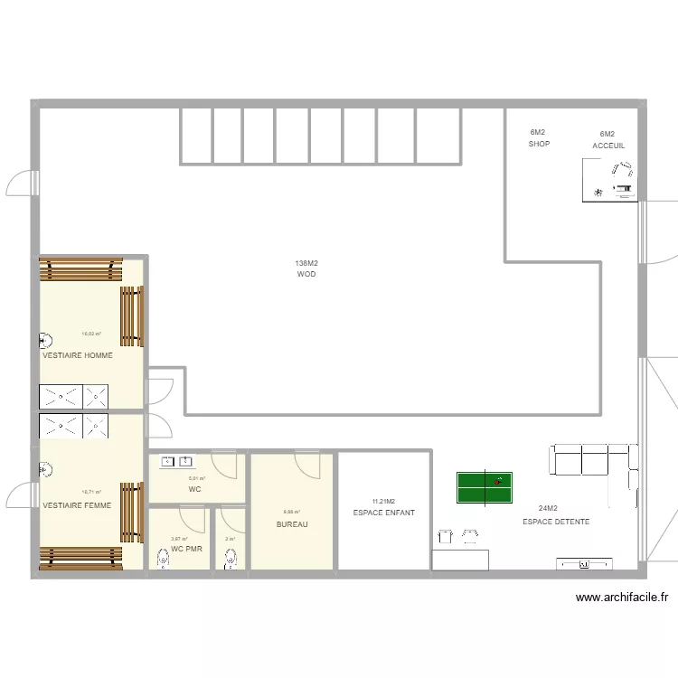 LOCAL300M2. Plan de LOCAL300M2. Plan de