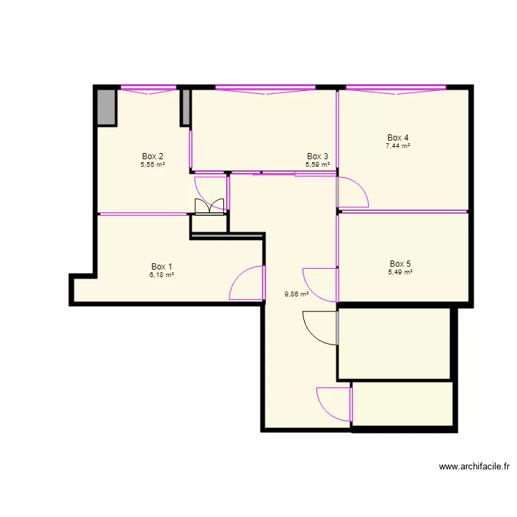 Ghenassia 3. Plan de 