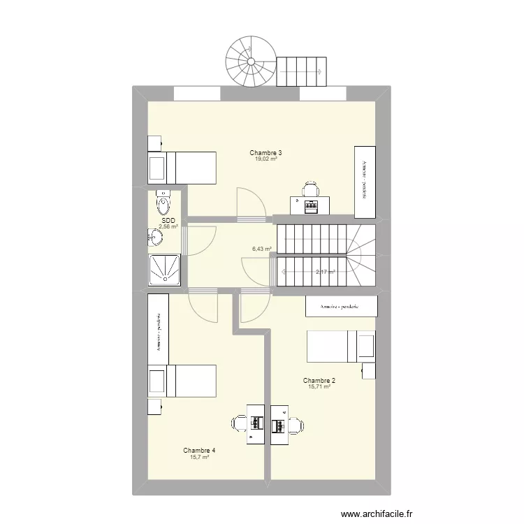 Charleville 4ème. Plan de Charleville 4ème. Plan de