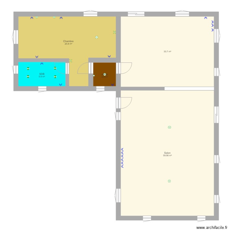 Chef d'oeuvre elec. Plan de 0 pièce et 0 m2