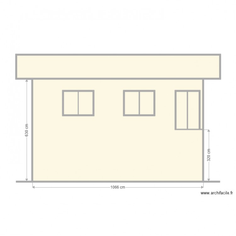 mwamba facade Nord2. Plan de 0 pièce et 0 m2