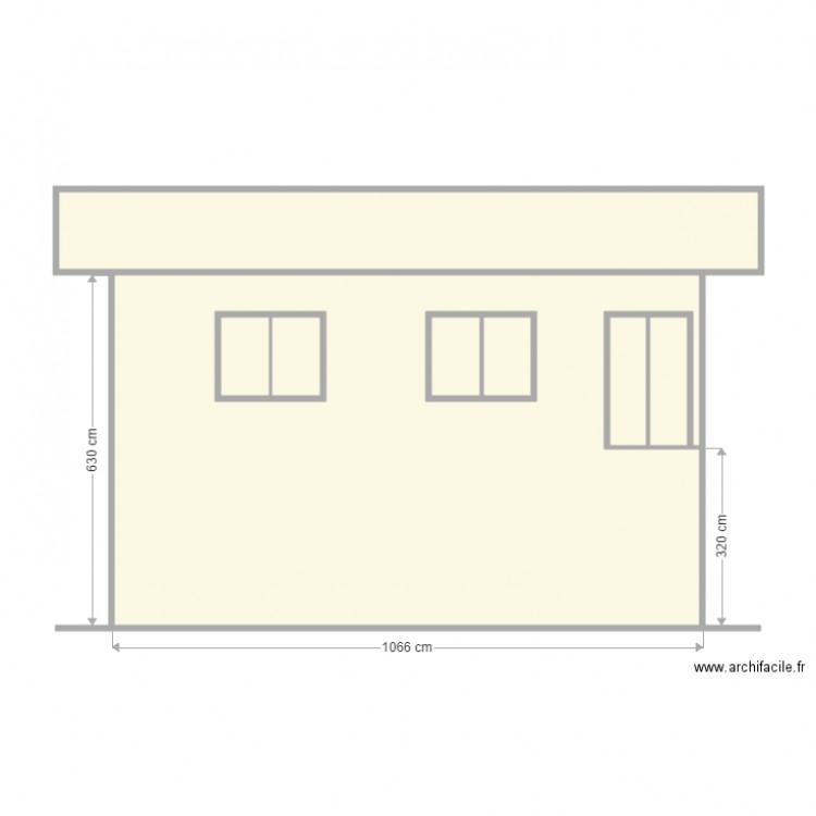 mwamba facade Nord2. Plan de 8 pièces et 88 m2