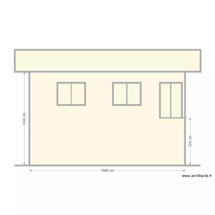 mwamba facade Nord2. Plan de 