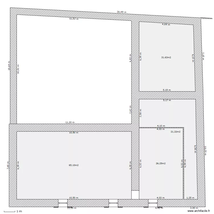 maison bas cot int. Plan de 