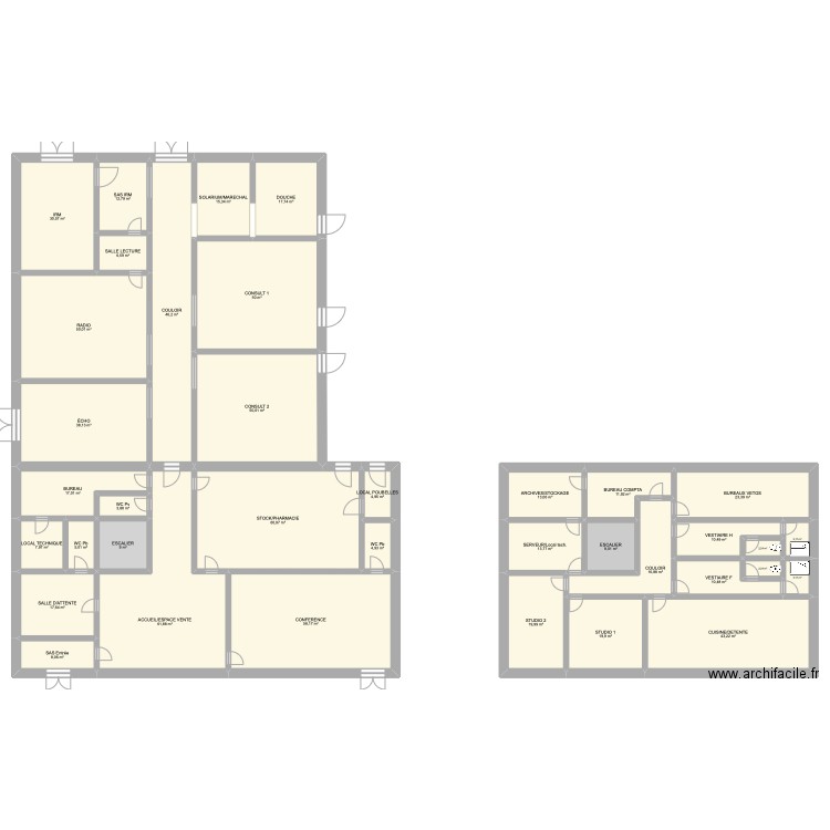 PROJET 5. Plan de 0 pièce et 0 m2