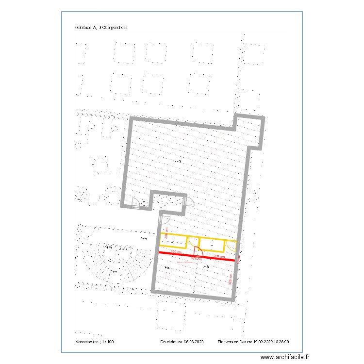 Cloison ZH Airport. Plan de 0 pièce et 0 m2